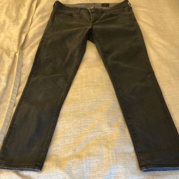 AG The Legging Super Skinny ankle Jean in Black Wash. Size 25 R. - Picture 1 of 7